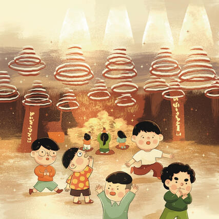 Tet in a coastal town