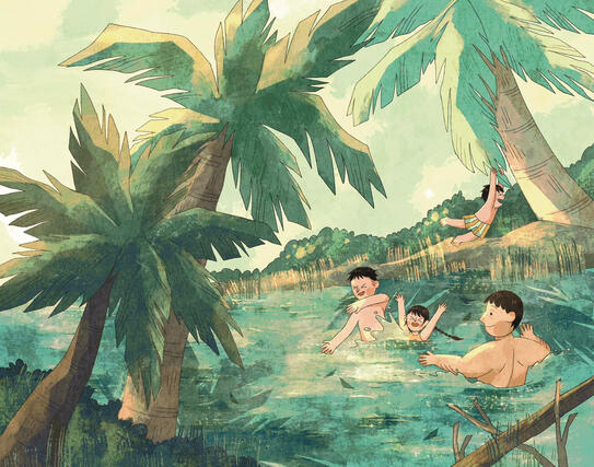Beside the Summer River